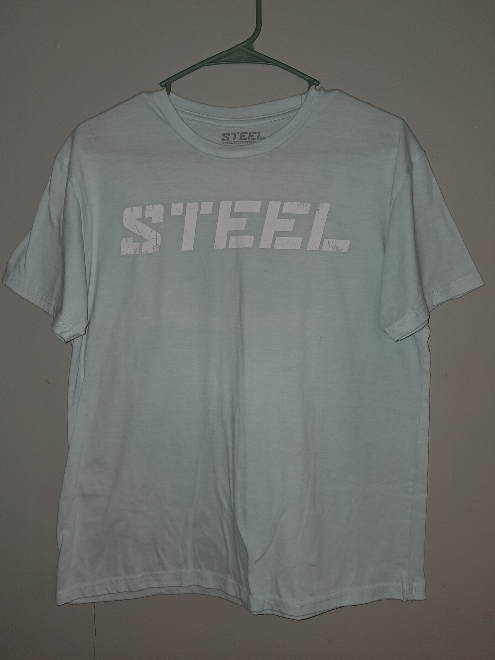 Men's Short-Sleeve Tee in Light Blue